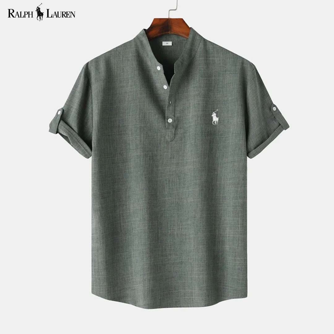 RL Short Sleeve Linen Shirt