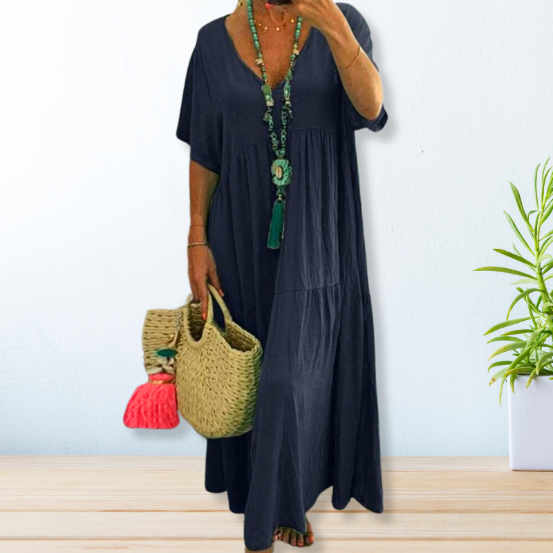 Andrea - Elegant Flowing Dress