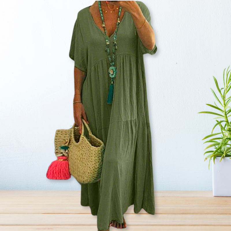 Andrea - Elegant Flowing Dress