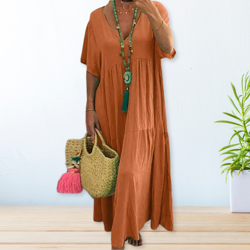 Andrea - Elegant Flowing Dress