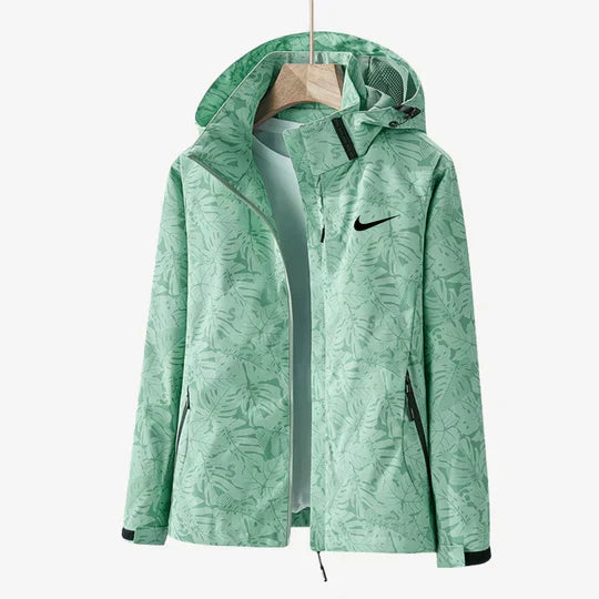 Women's Printed Hooded Jacket