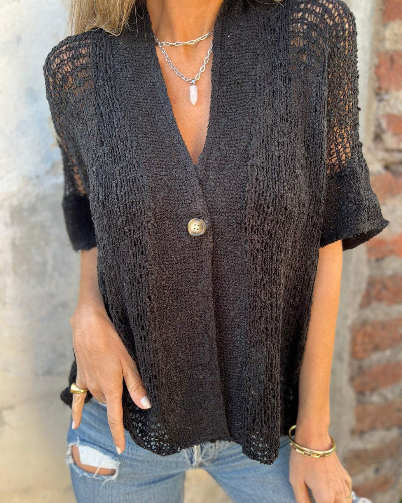 Aimée - Elegant Knitted Top