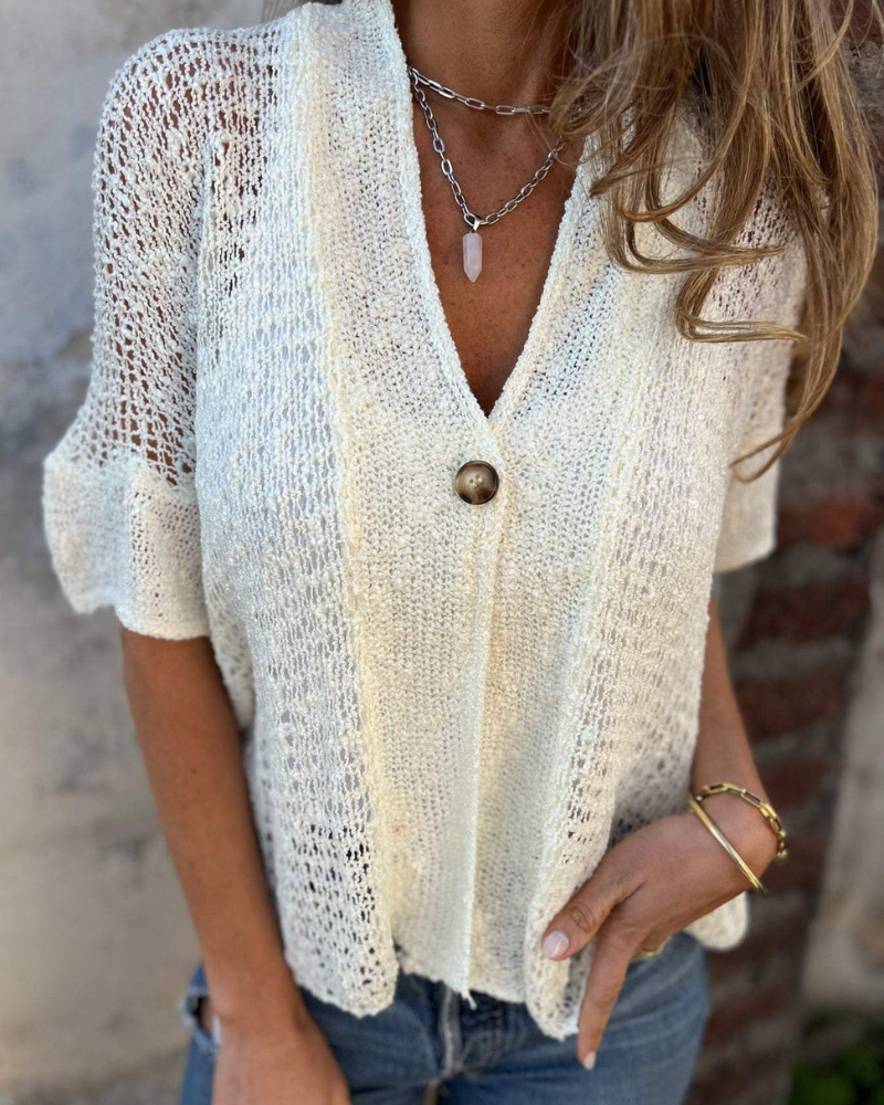 Aimée - Elegant Knitted Top