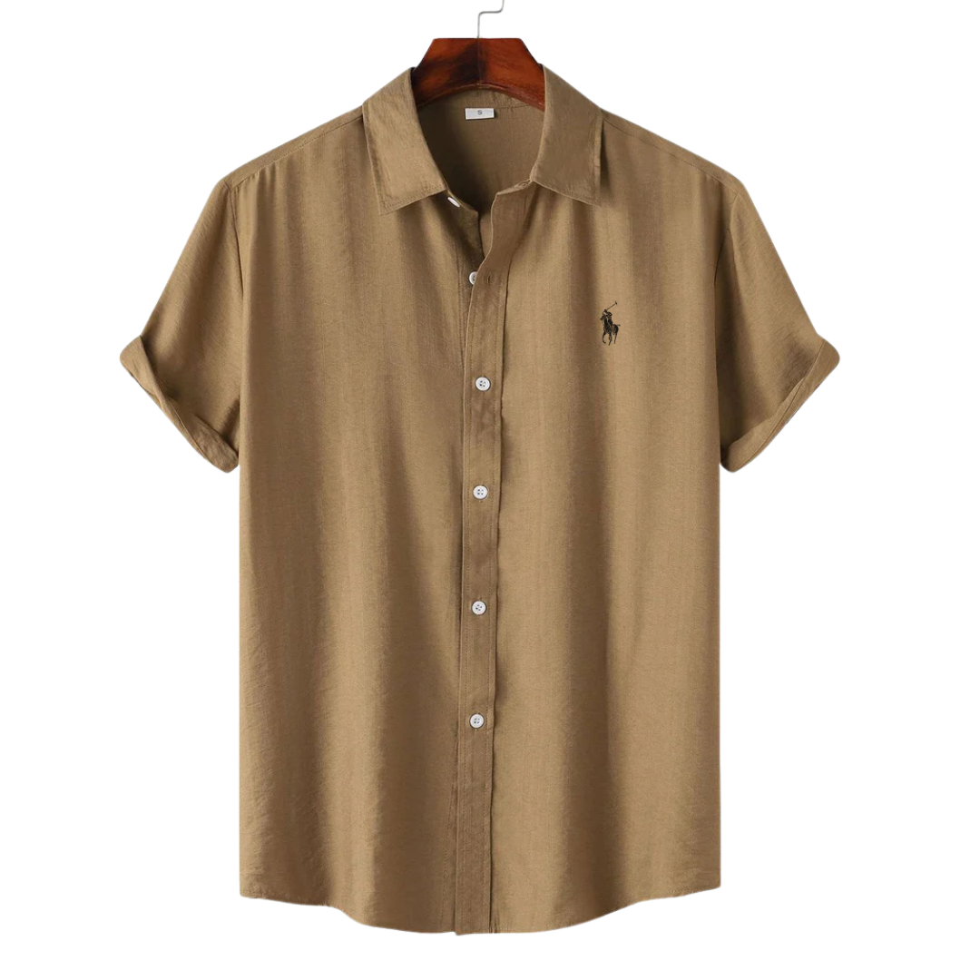 RL Textured Button-Down Shirt