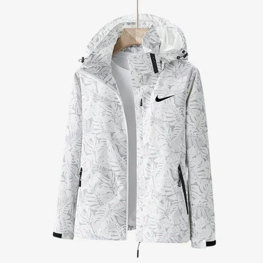Women's Printed Hooded Jacket