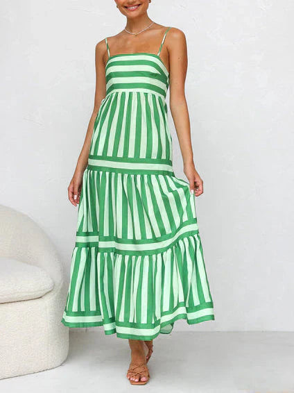 Vanessa - Elegant Striped Dress