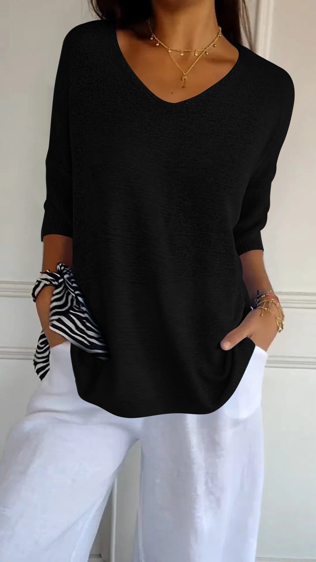Anna - Chic Knit Top