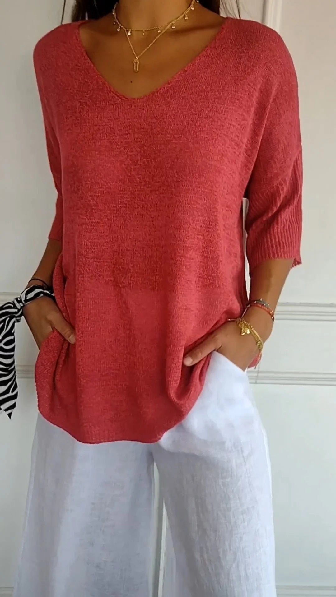 Anna - Chic Knit Top