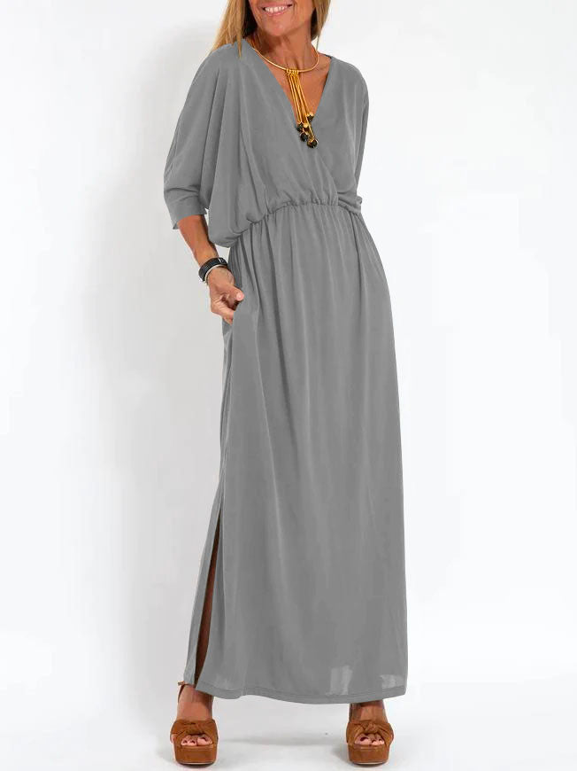 Amélie - Casual V-Neck Dress