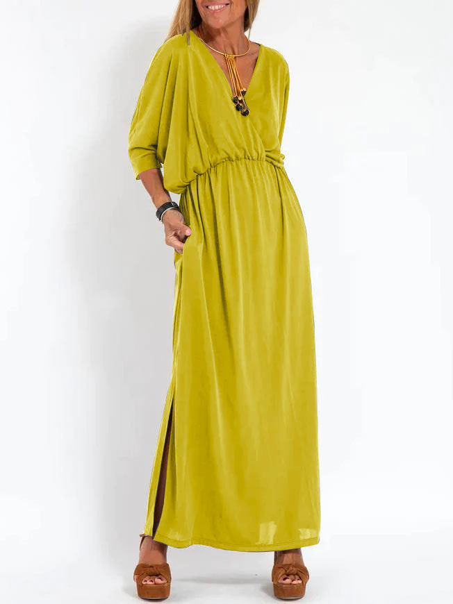 Amélie - Casual V-Neck Dress