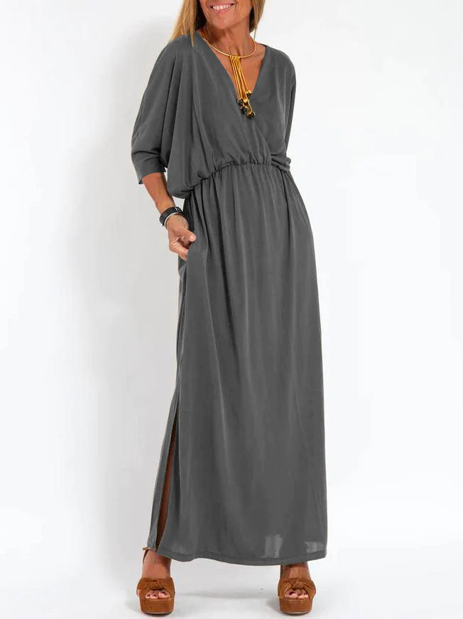 Amélie - Casual V-Neck Dress