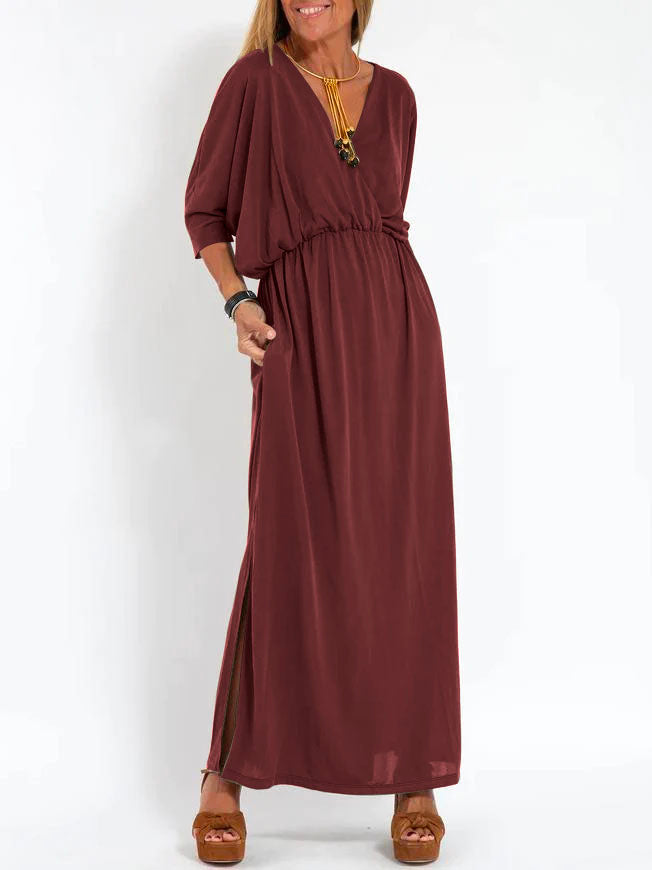 Amélie - Casual V-Neck Dress
