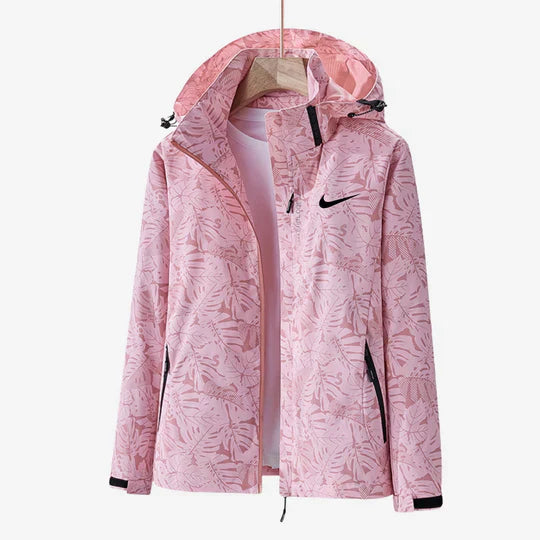 Women's Printed Hooded Jacket