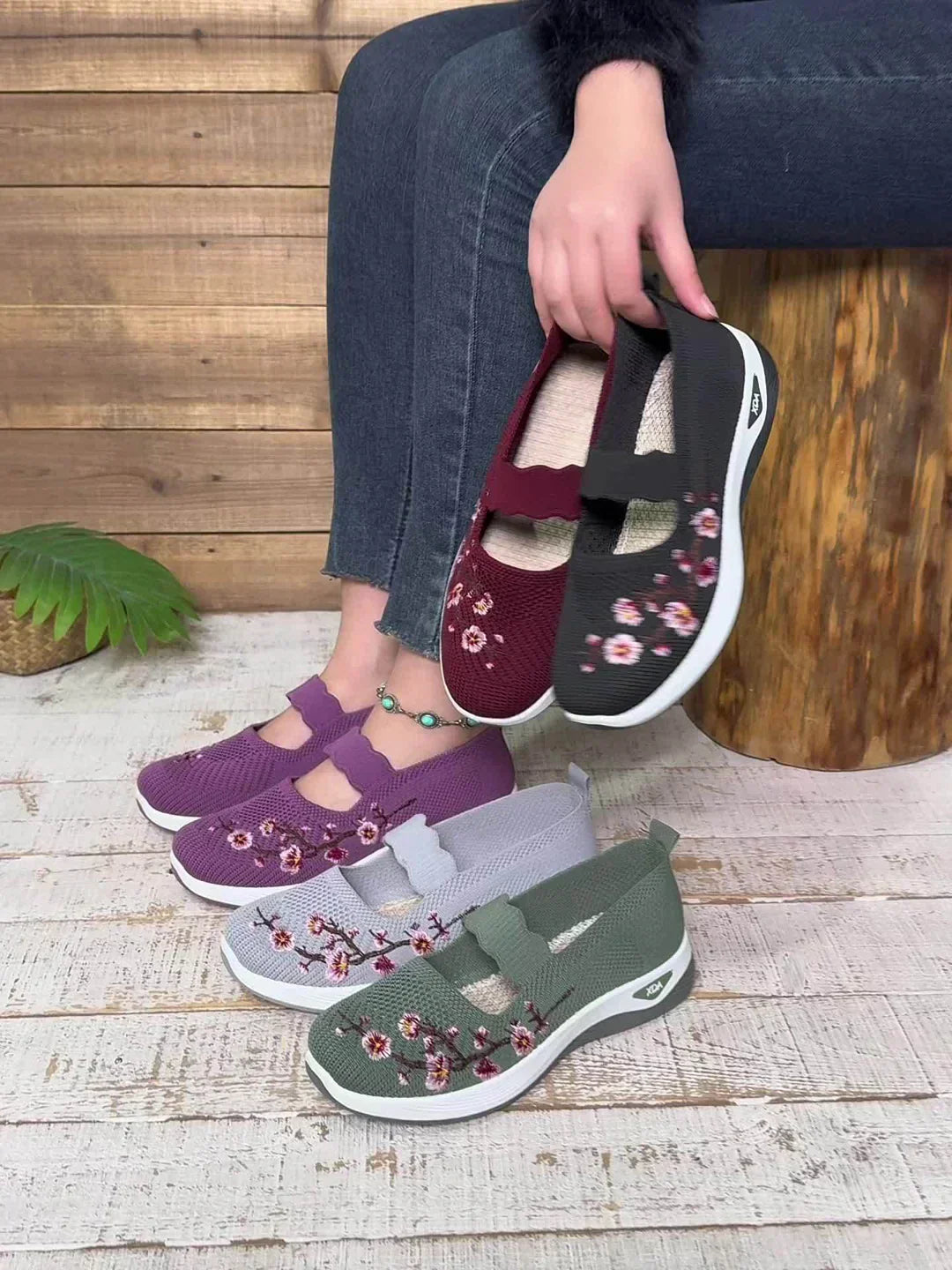 Embroidered Sneakers
