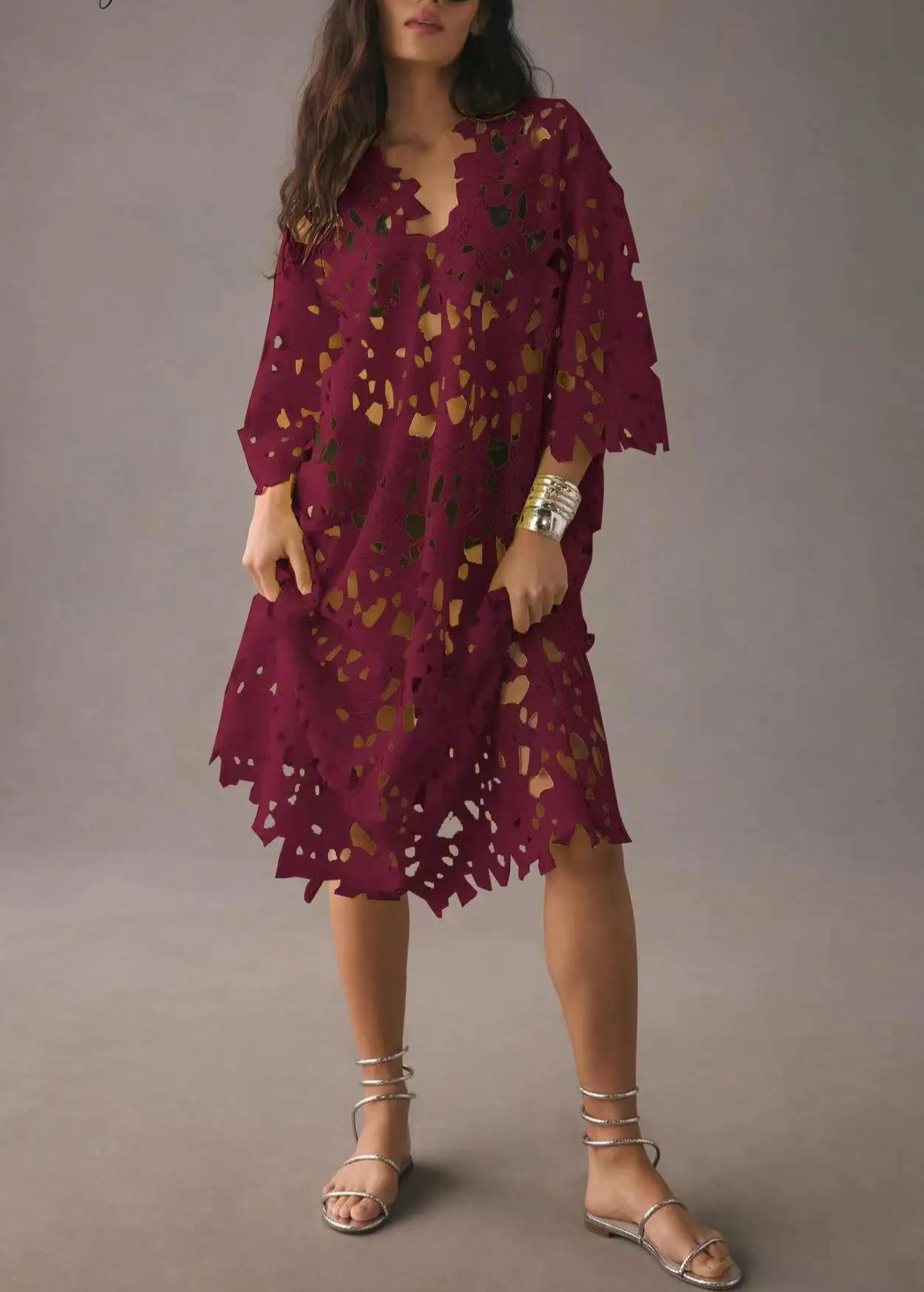 Lourdes - Chic and Flowing Dress