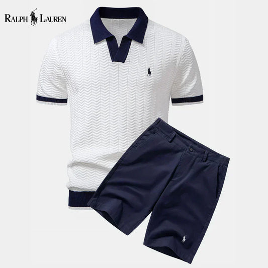 RL Men's Prestige Polo and Shorts Set