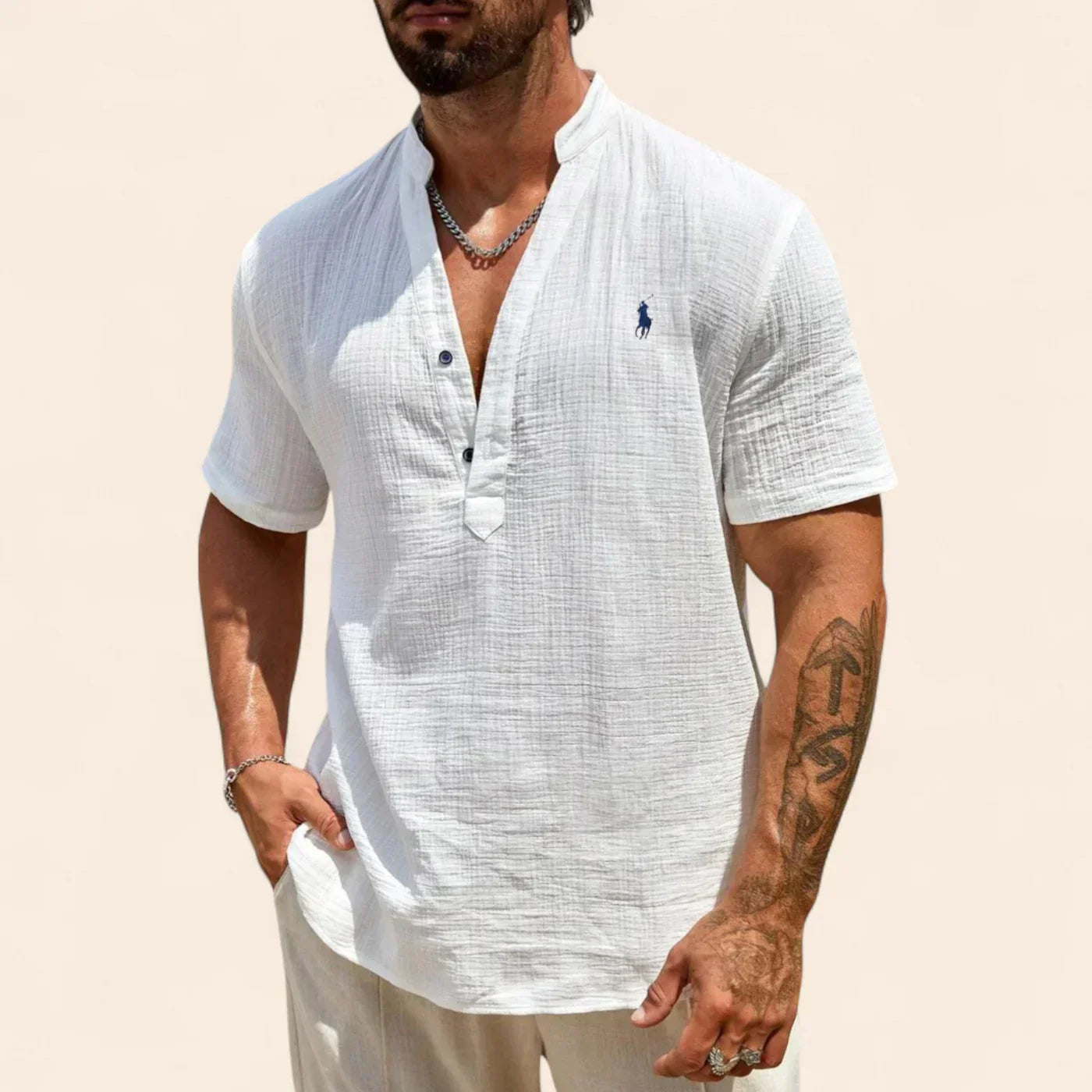 RL | PREMIUM LINEN SUMMER SHIRT