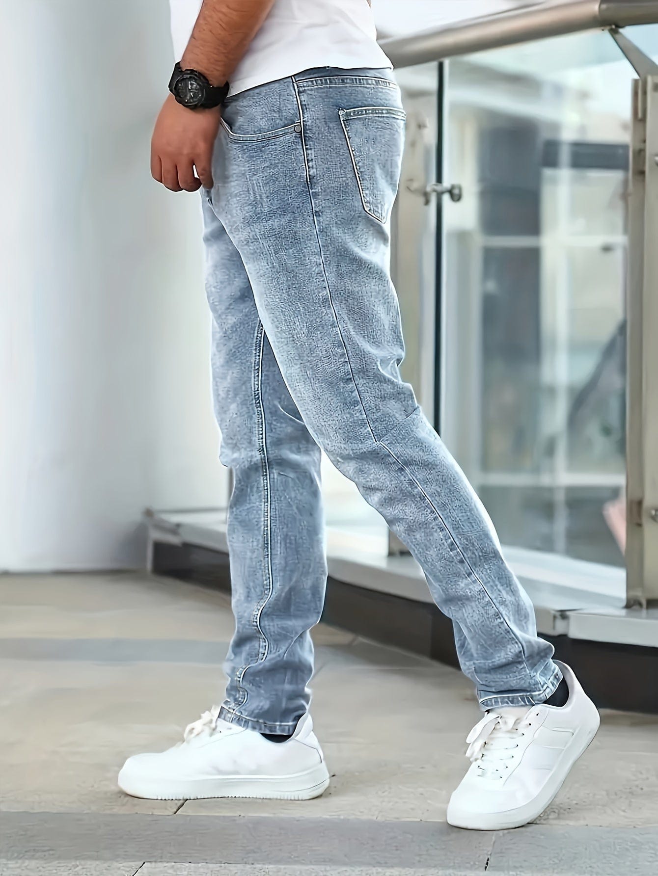 Antony - Casual Elastic Jeans