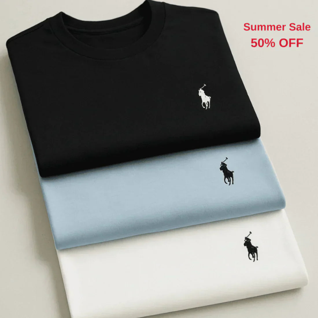 Set of 3 premium shirts + free gift