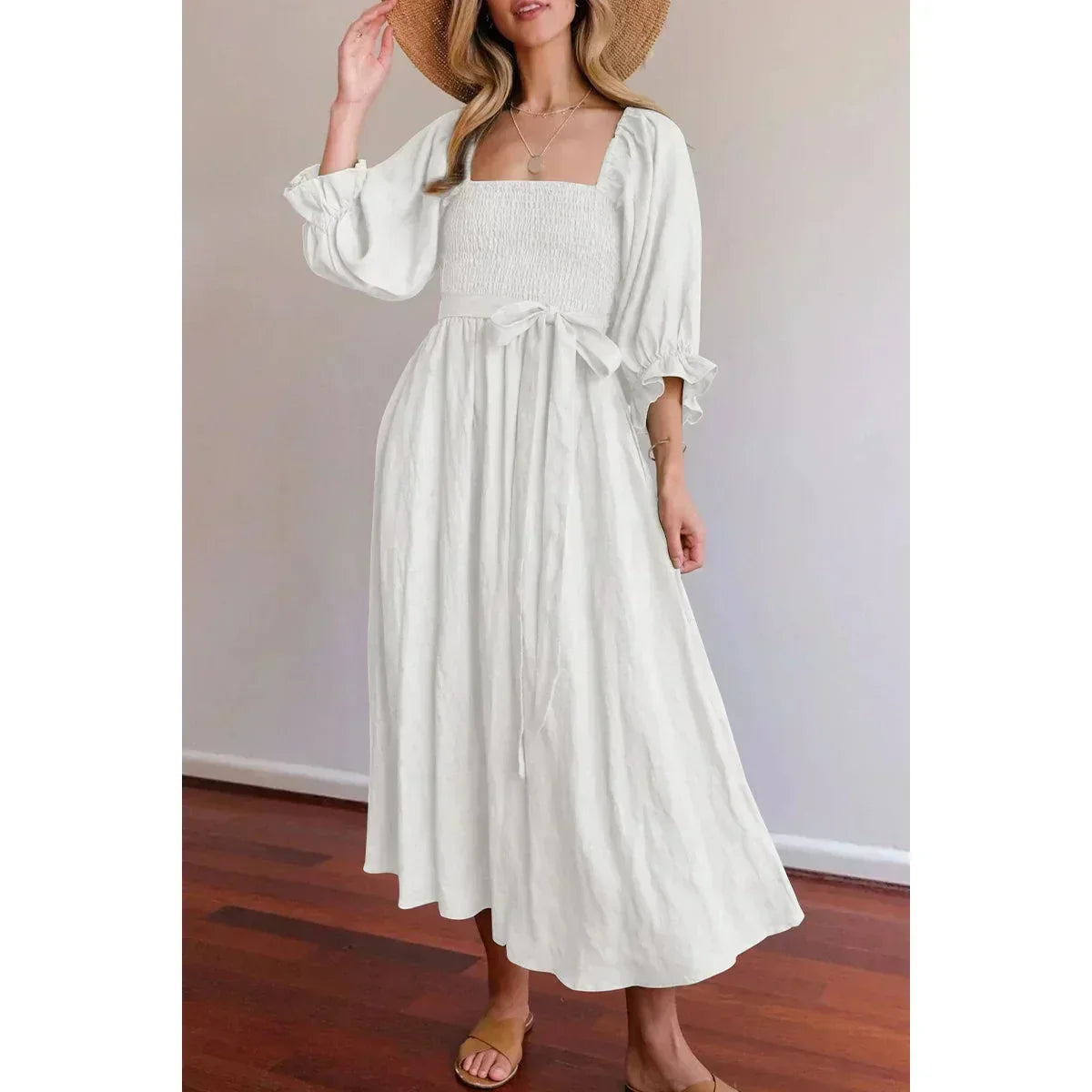 Kyara - Elegant Ruffled Dress