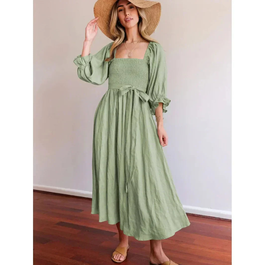 Kyara - Elegant Ruffled Dress