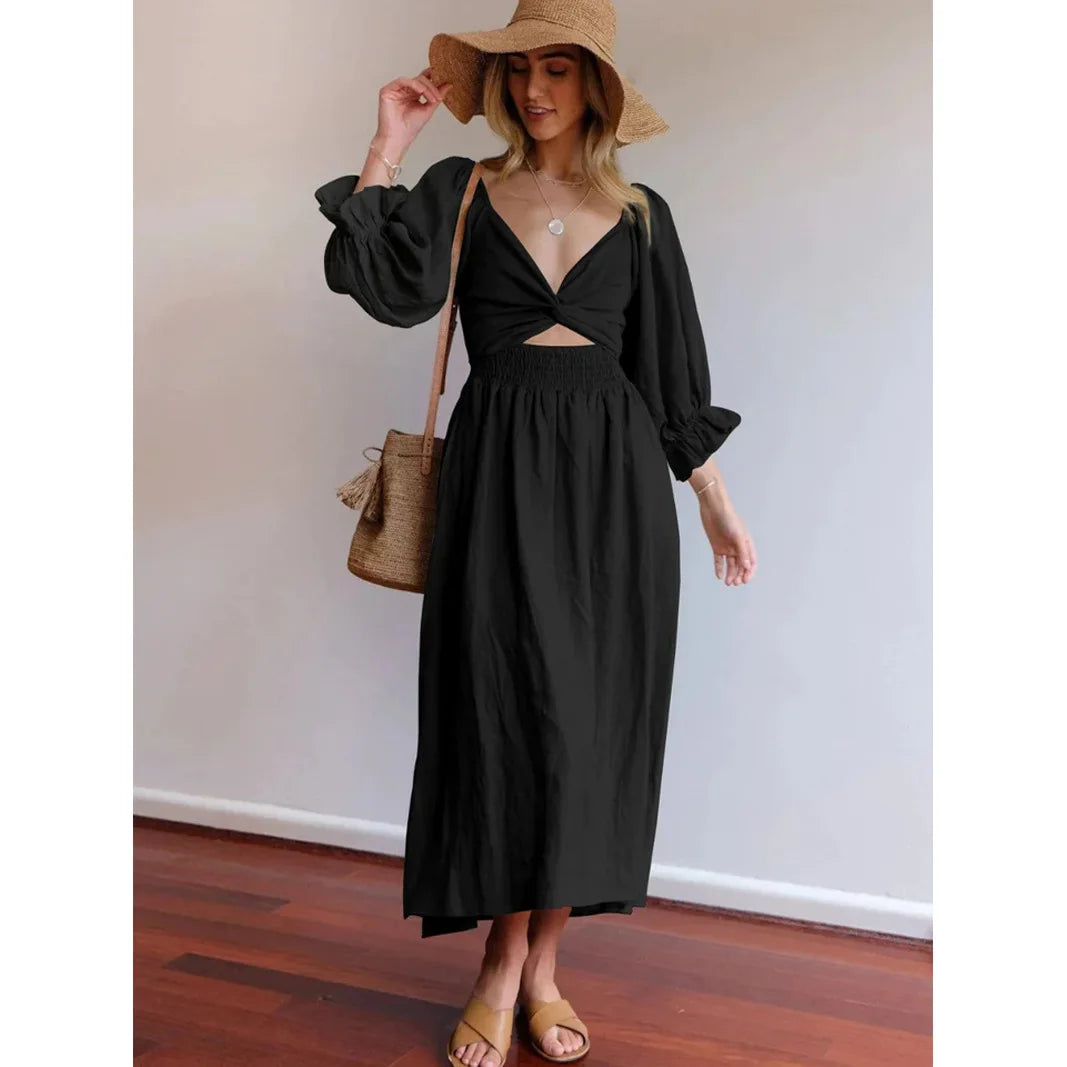 Kyara - Elegant Ruffled Dress