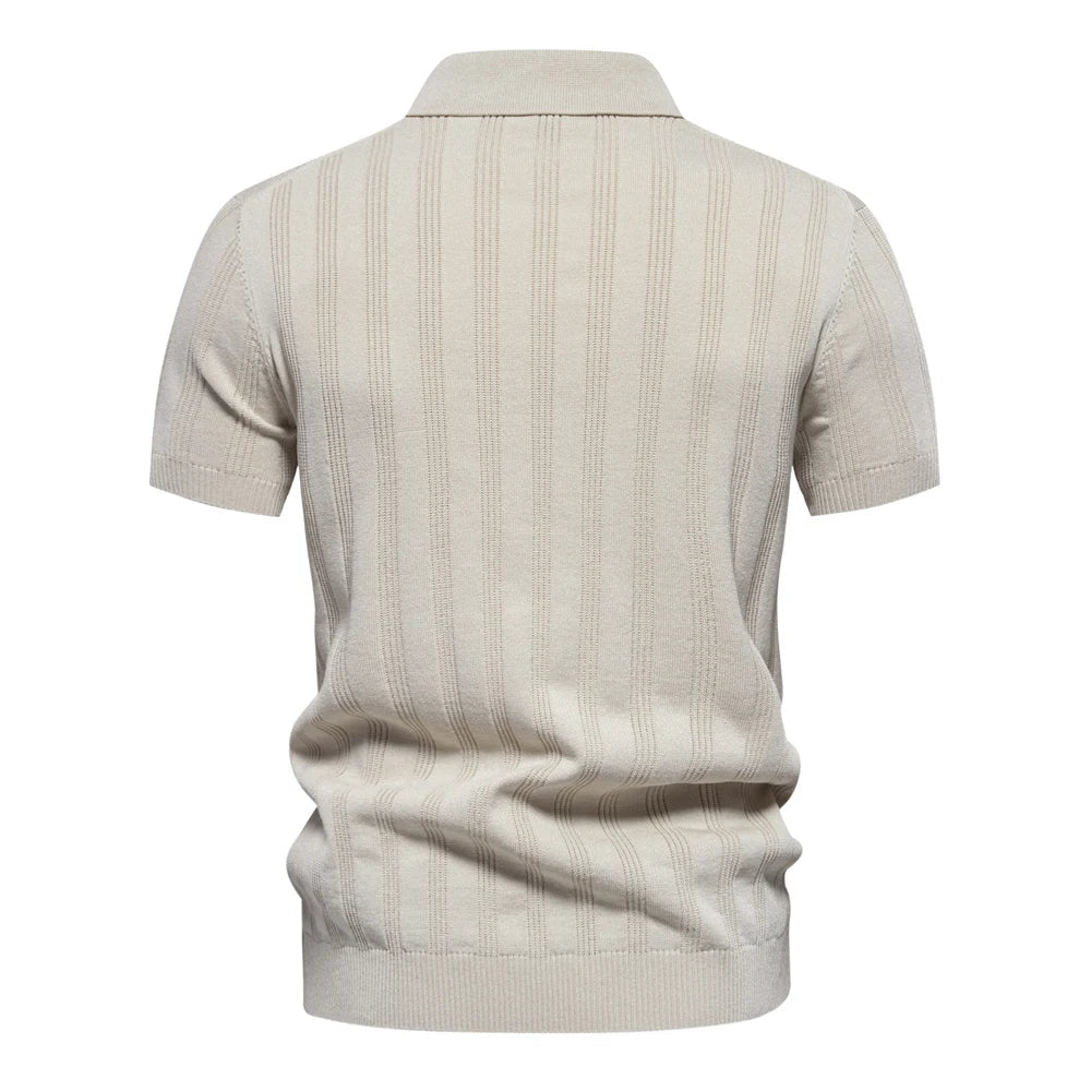 Louis - Chic Summer Polo Shirt