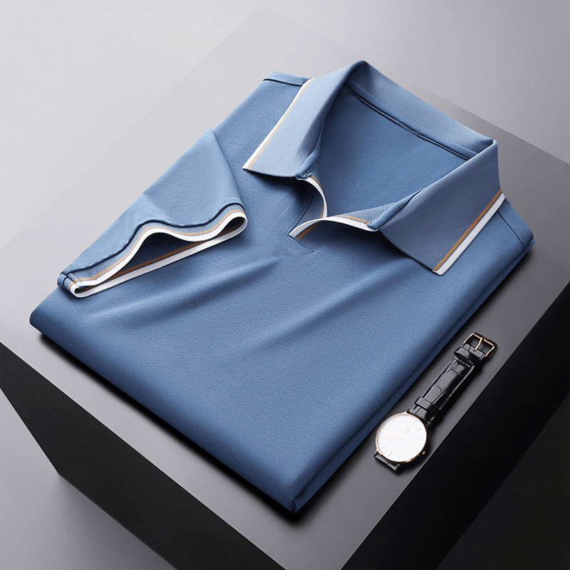 Antoine - Soft Silk Polo Shirt