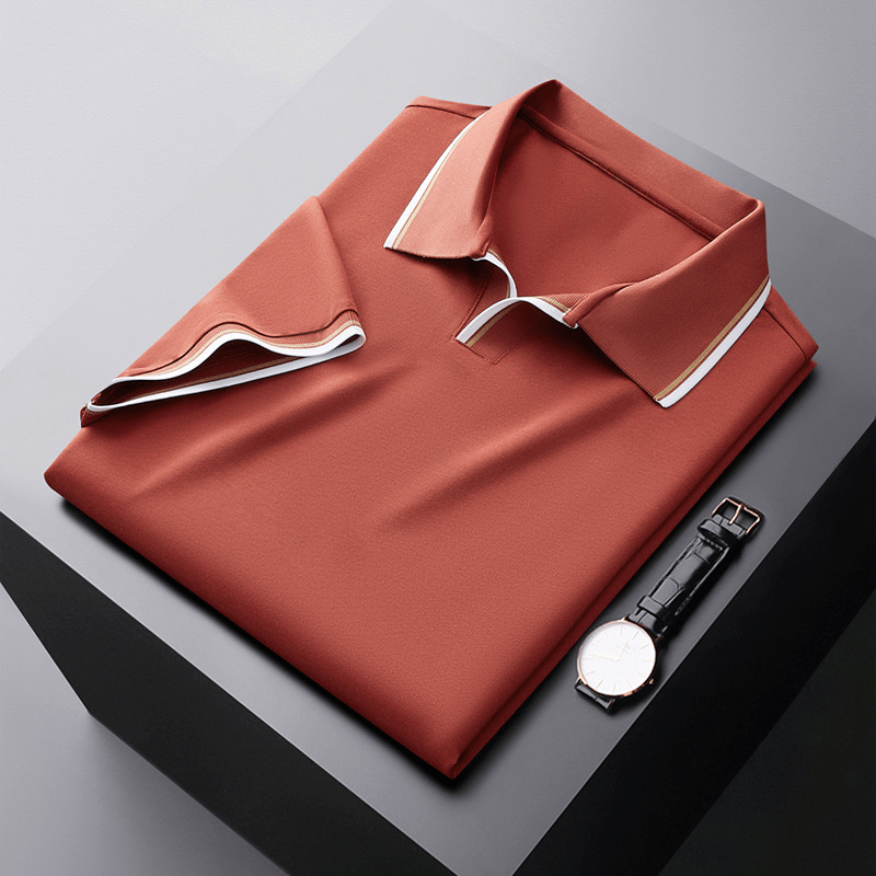 Antoine - Soft Silk Polo Shirt