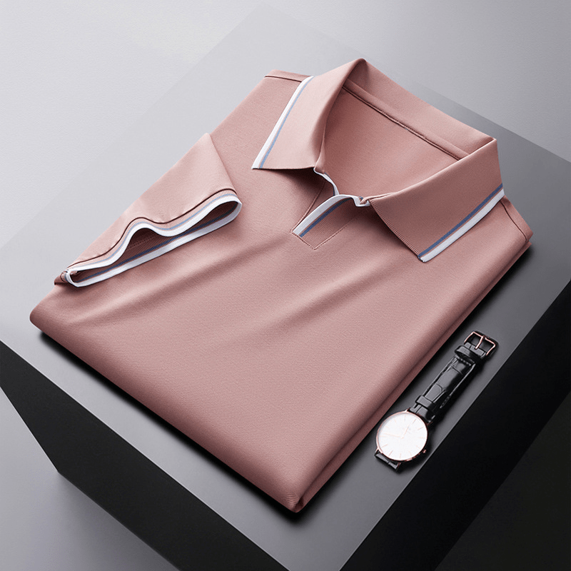 Antoine - Soft Silk Polo Shirt