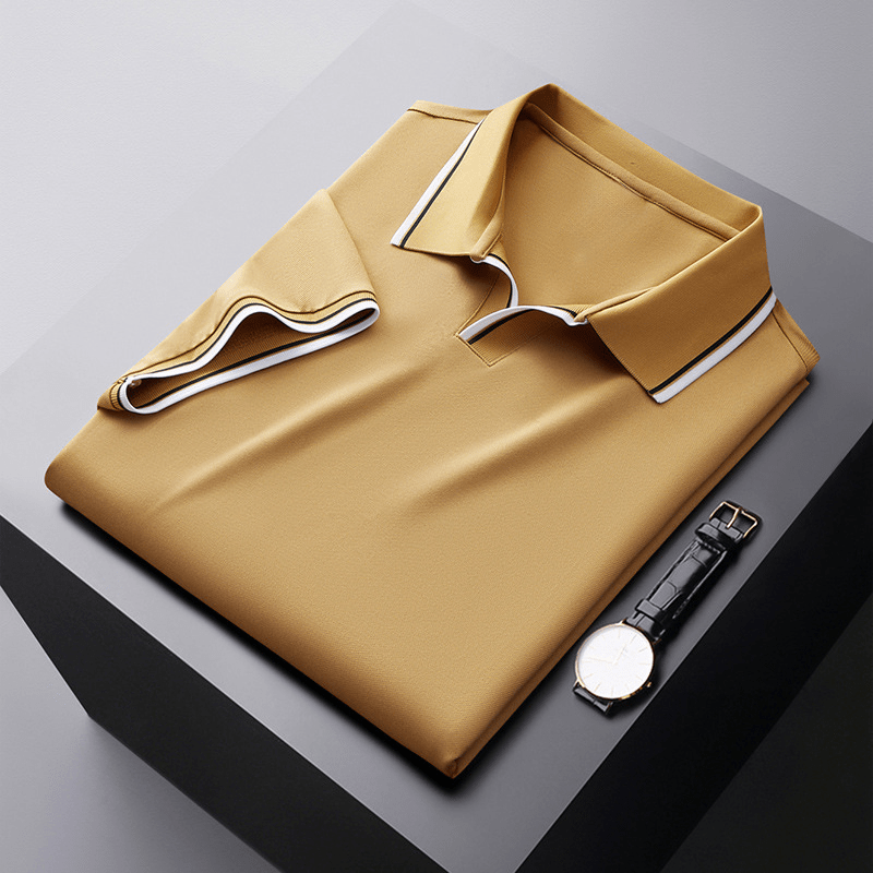 Antoine - Soft Silk Polo Shirt