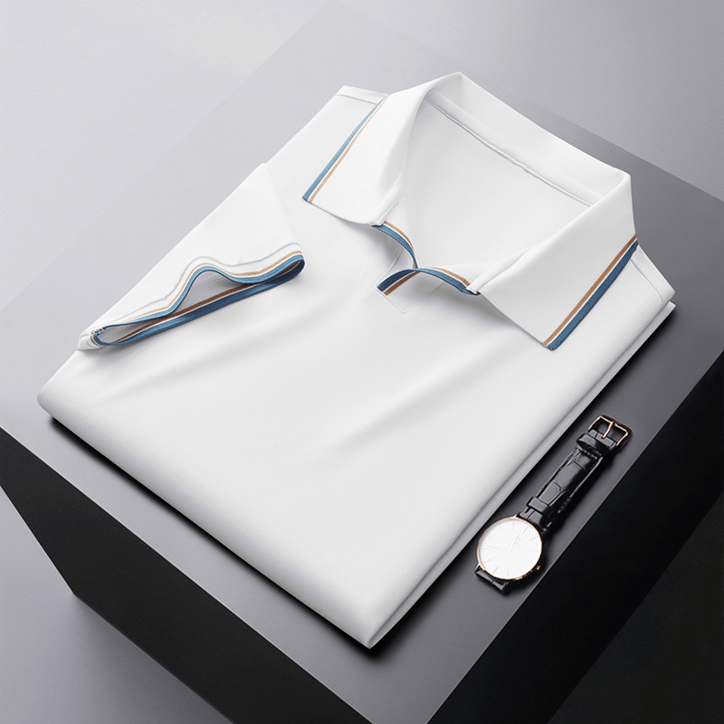 Antoine - Soft Silk Polo Shirt