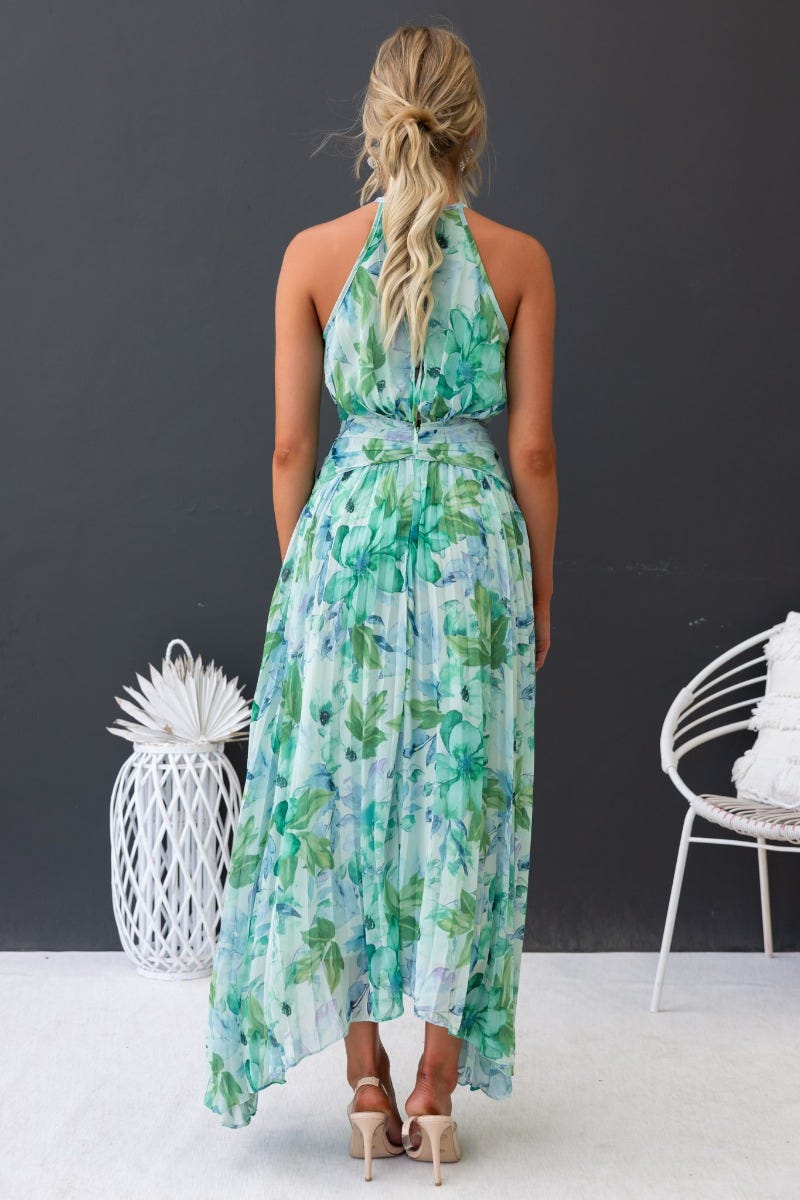 Mavis - Chic Floral Long Dress