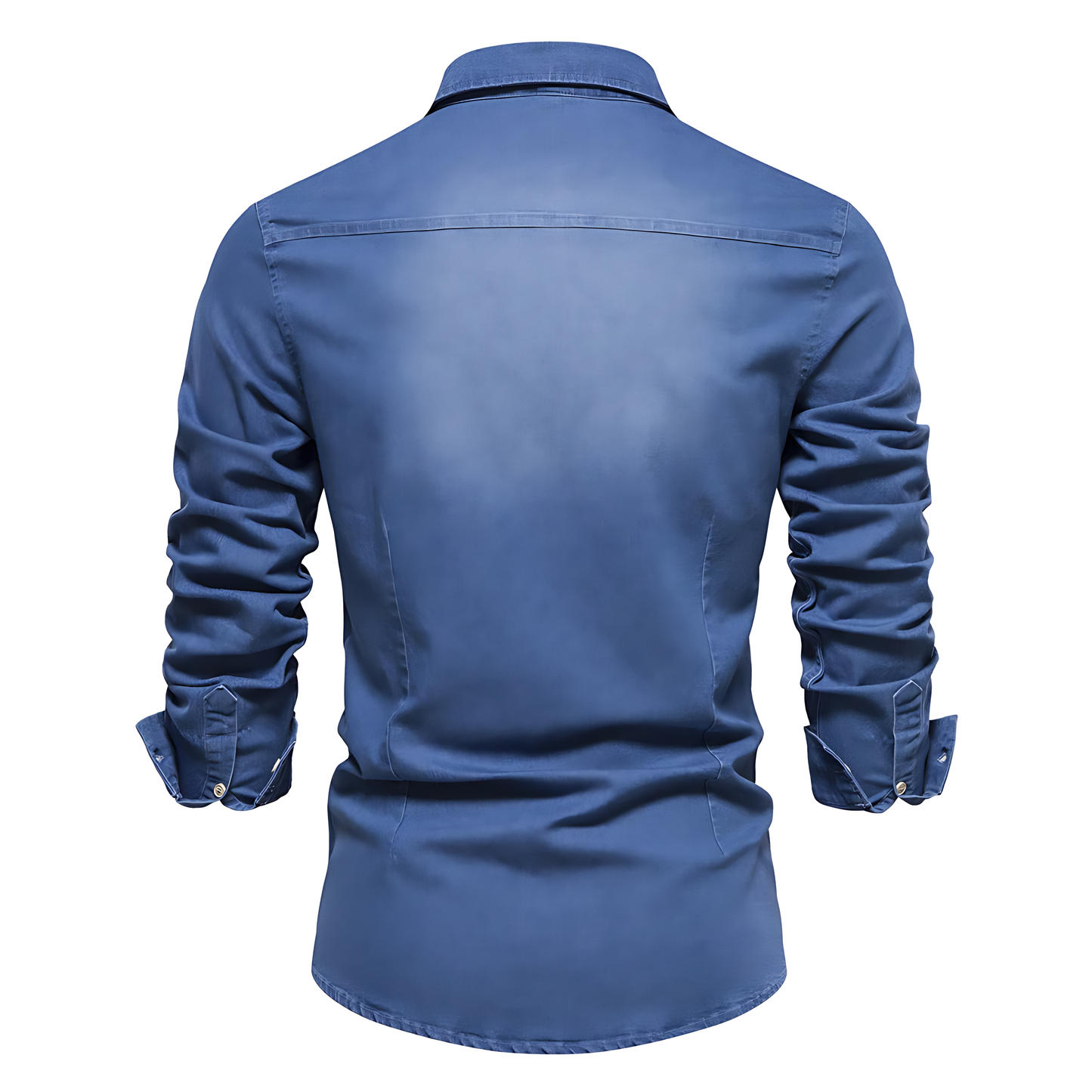 Avantea - Elegant Denim Shirt