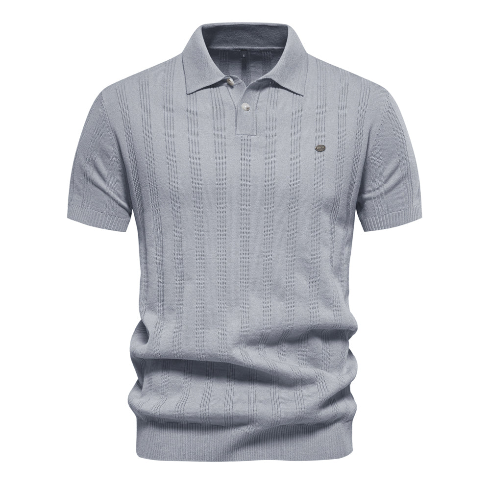 Louis - Chic Summer Polo Shirt