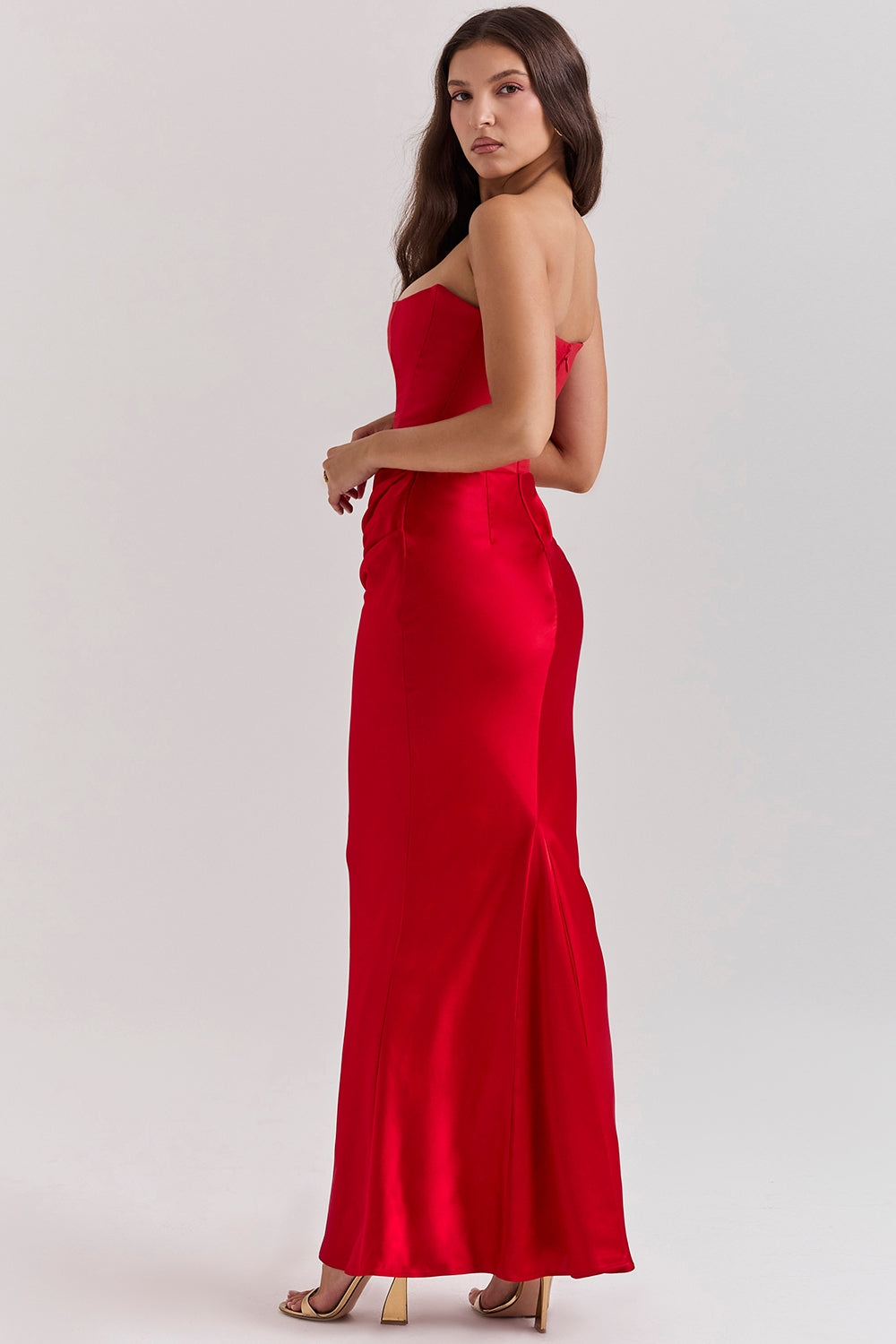 Lilly - Elegant Strapless Dress