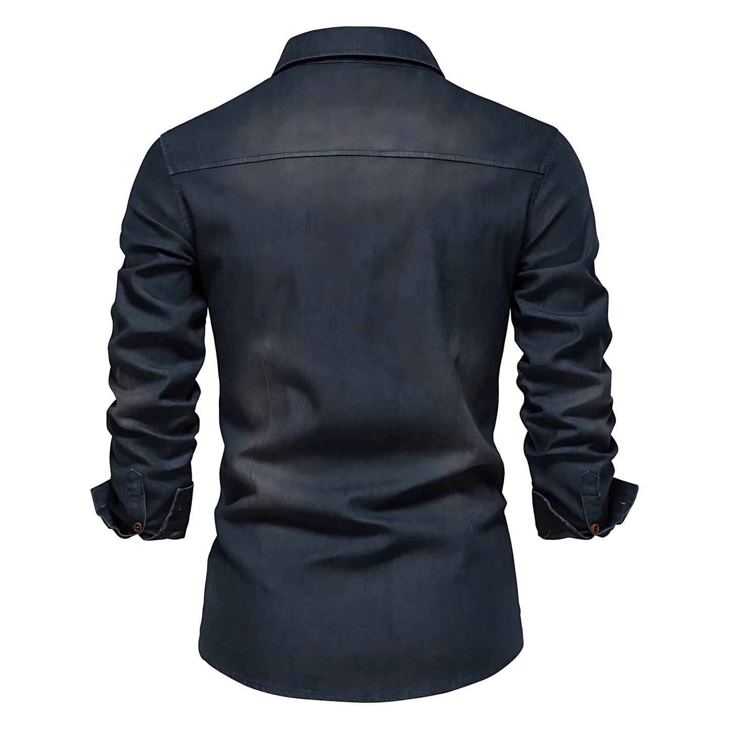 Avantea - Elegant Denim Shirt