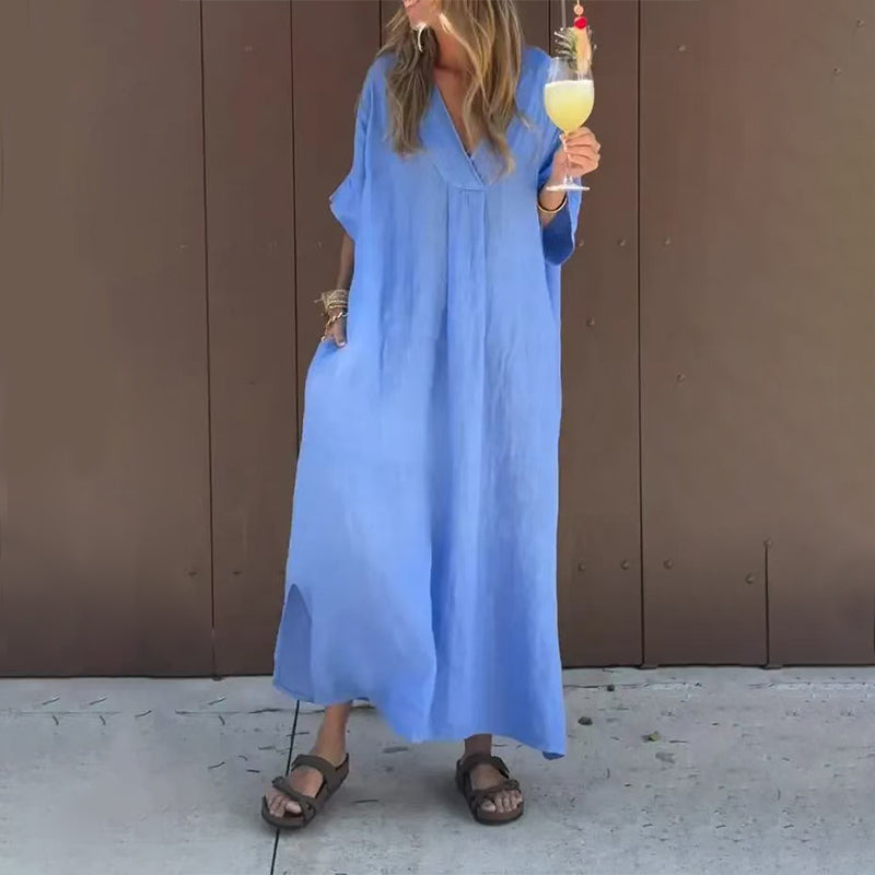 Alessia - Casual V-Neck Dress