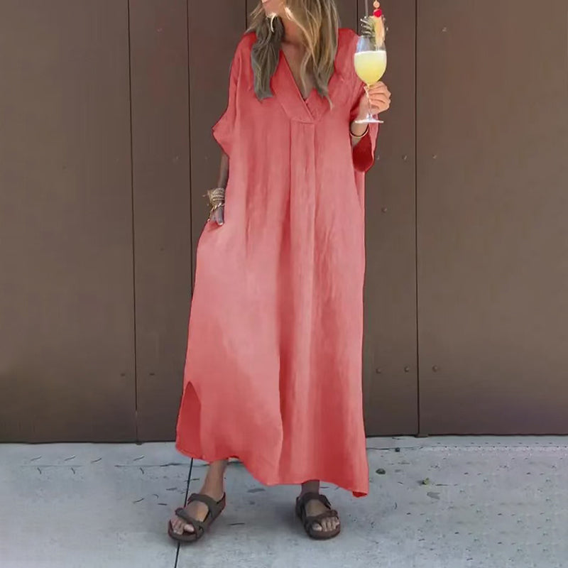 Alessia - Casual V-Neck Dress