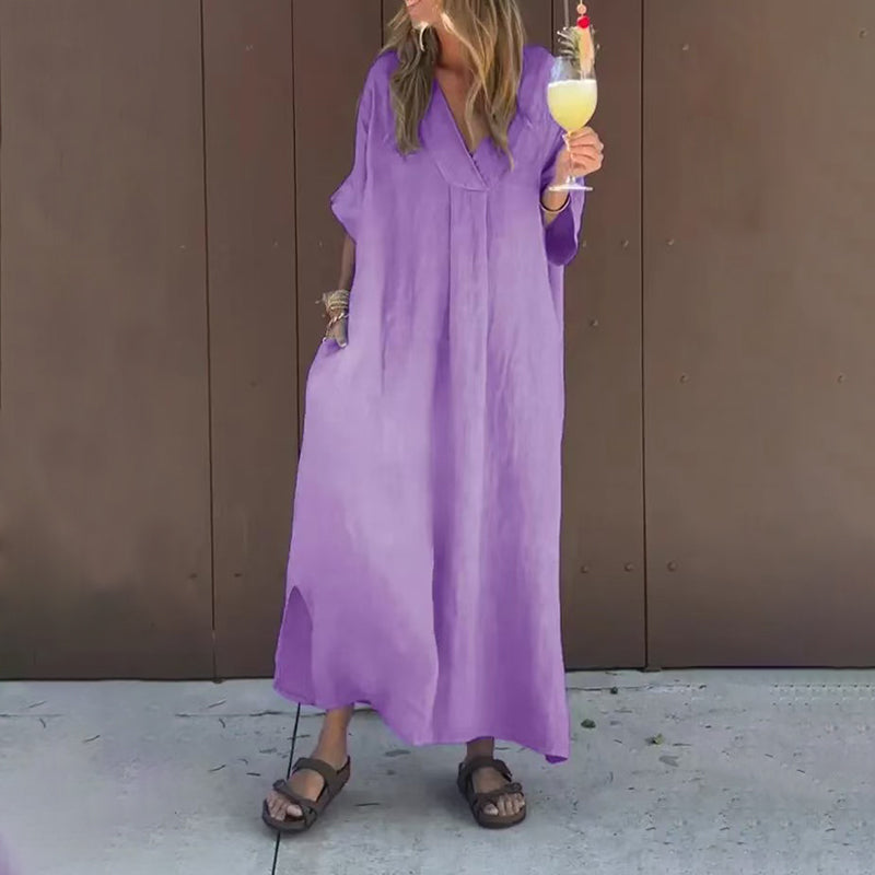 Alessia - Casual V-Neck Dress