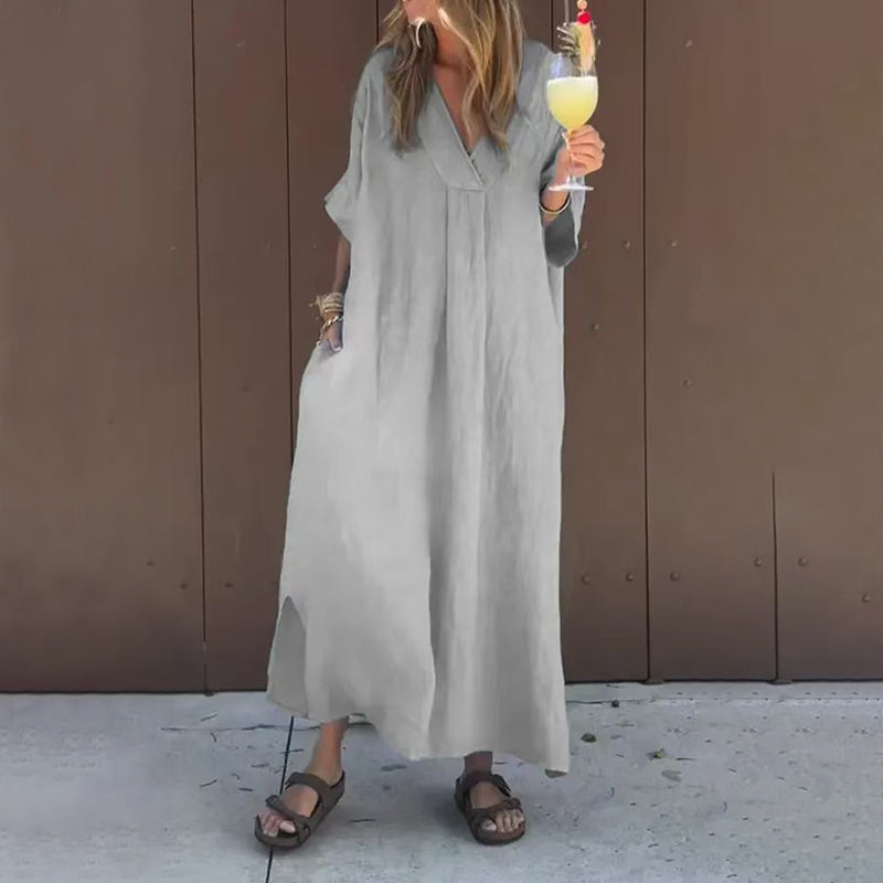 Alessia - Casual V-Neck Dress