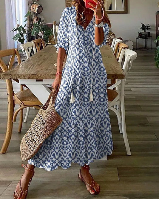 Colette - Flowing Bohemian Dress