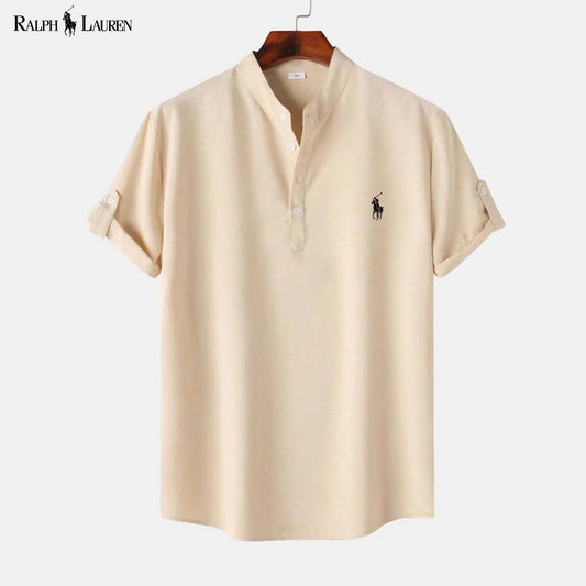 RL Short Sleeve Linen Shirt