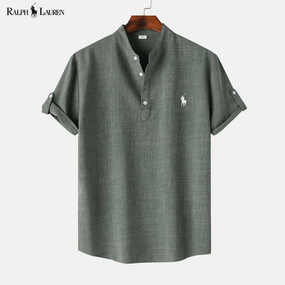 RL Short Sleeve Linen Shirt