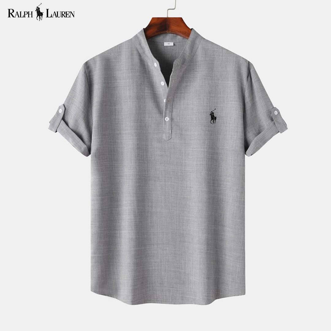 RL Short Sleeve Linen Shirt