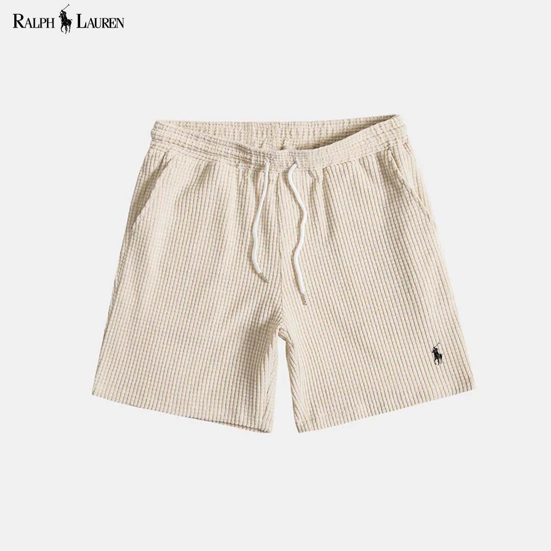 RL Waffle Button-Down Shirt and Shorts