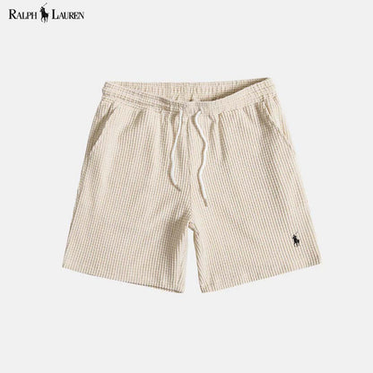 RL Waffle Button-Down Shirt and Shorts