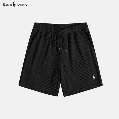 RL Waffle Button-Down Shirt and Shorts