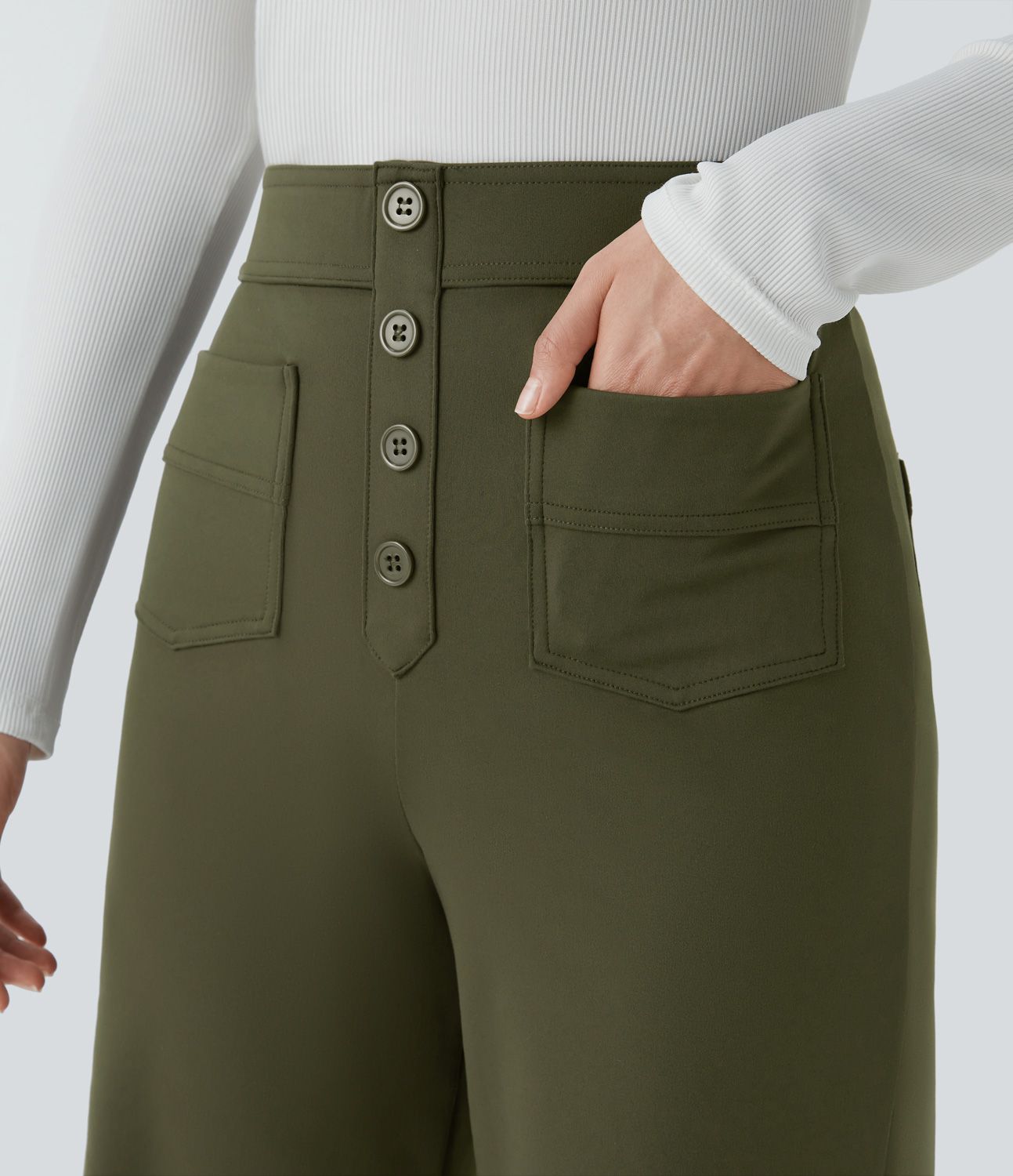 Jade - Comfortable Elastic Pants