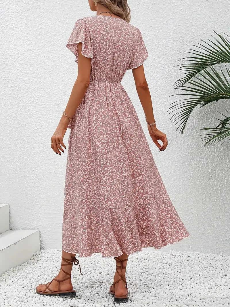 Miriam - Elegant Floral Dress